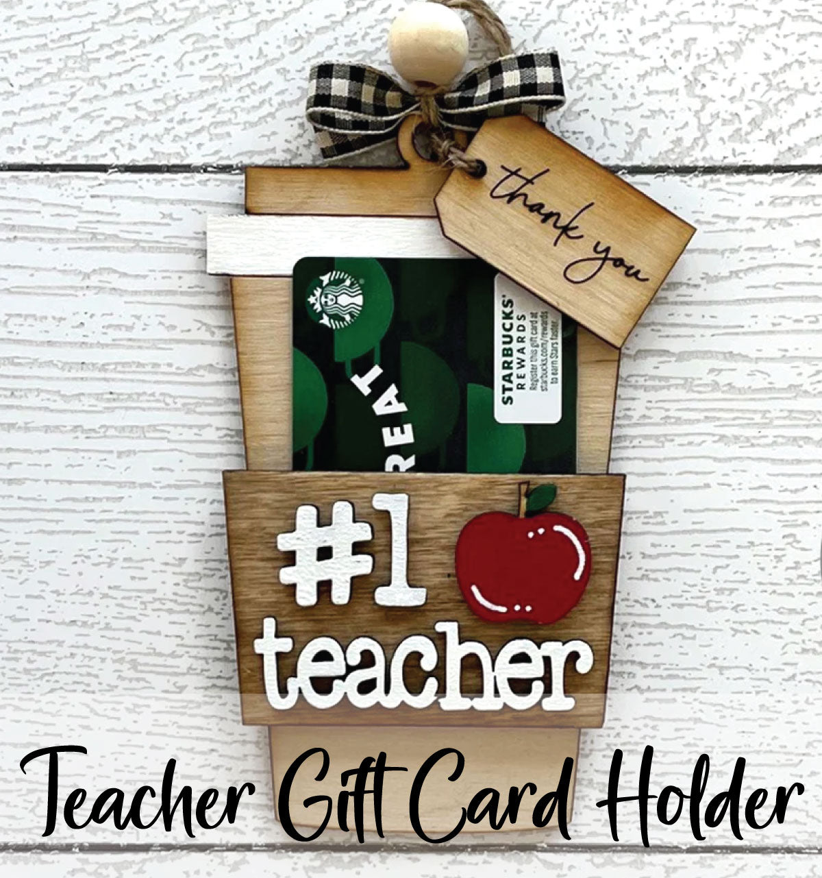 12/7 Teacher Gift Card Holder @7PM
