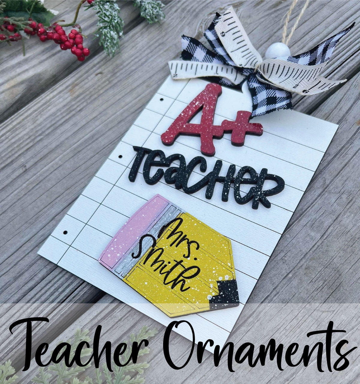12/7 Teacher Ornament @7PM