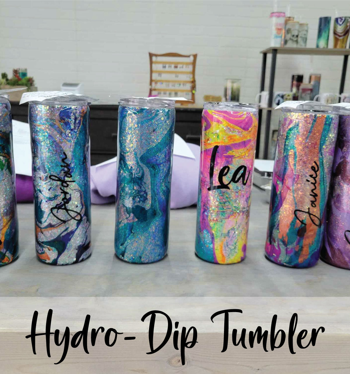 PRIVATE EVENT 12/27 Hydro Dipped Tumbler Workshop @7PM