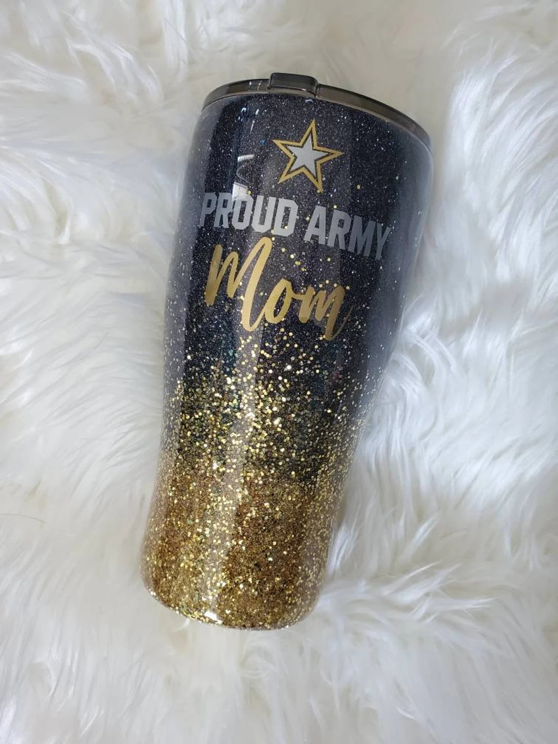 Proud Army Mom Tumbler