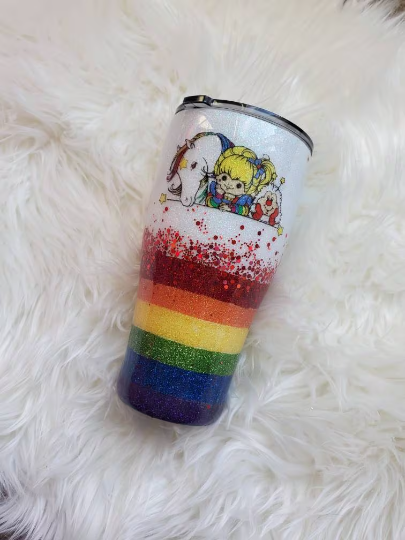 Rainbow Brite Tumbler