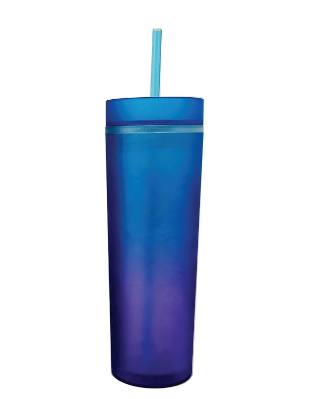 22oz Acrylic Ombre - Purple/Blue