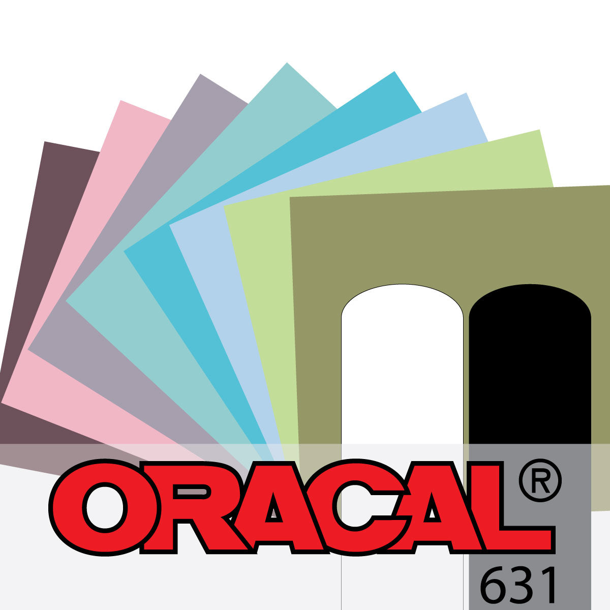 12 ORACAL 631 Removable Adhesive Indoor/ Outdoor Vinyl