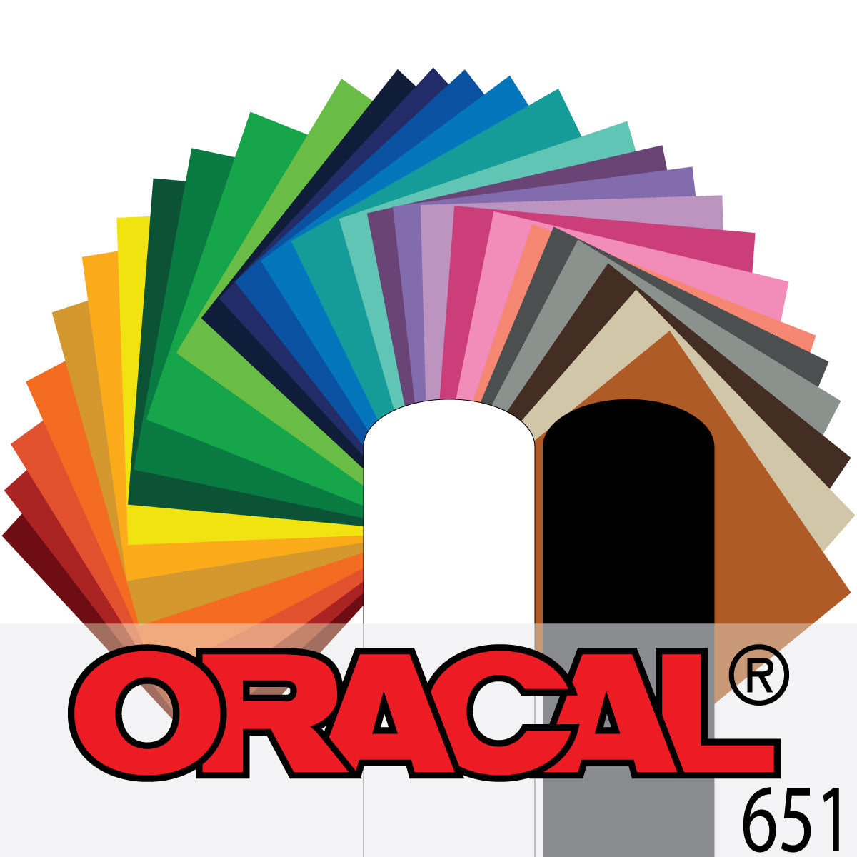 Oracal 651 Permanent Vinyl - Creative Craft Vinyl