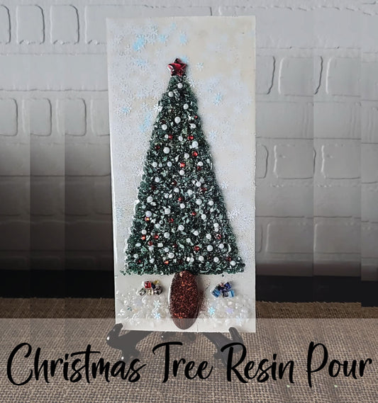 12/5 Christmas Tree Resin Pour Workshop @7PM