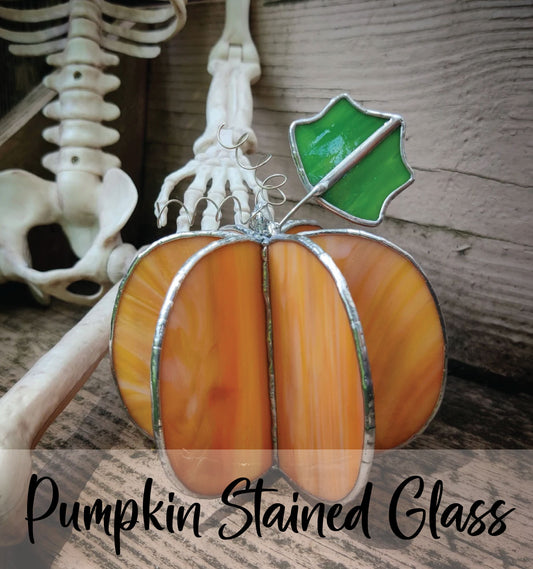 8/28 Pumpkin Stained Glass Workshop @7PM