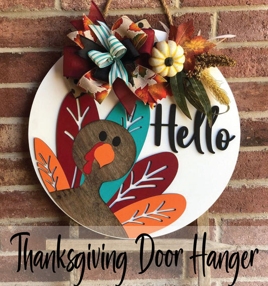 11/7 Thanksgiving Door Hanger Workshop @7PM