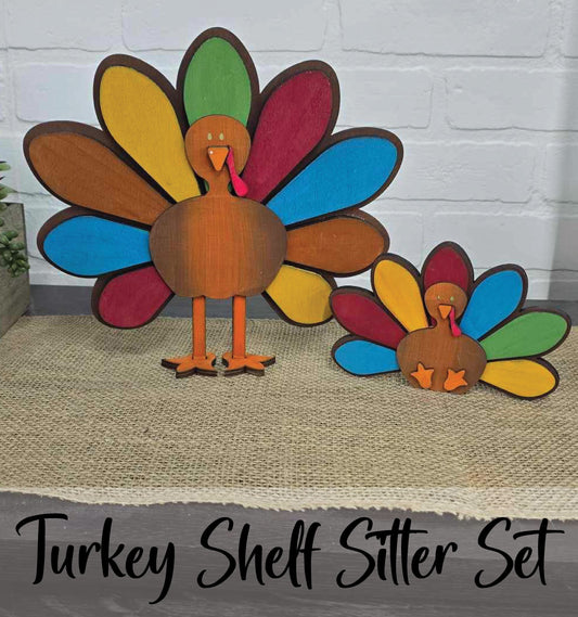 11/5 Turkey Shelf Sitter Set Workshop @7PM