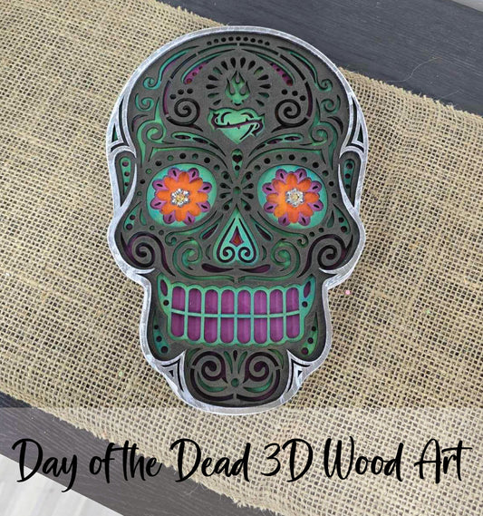 10/29 Day of the Dead 3D Wood Art Workshop @7PM