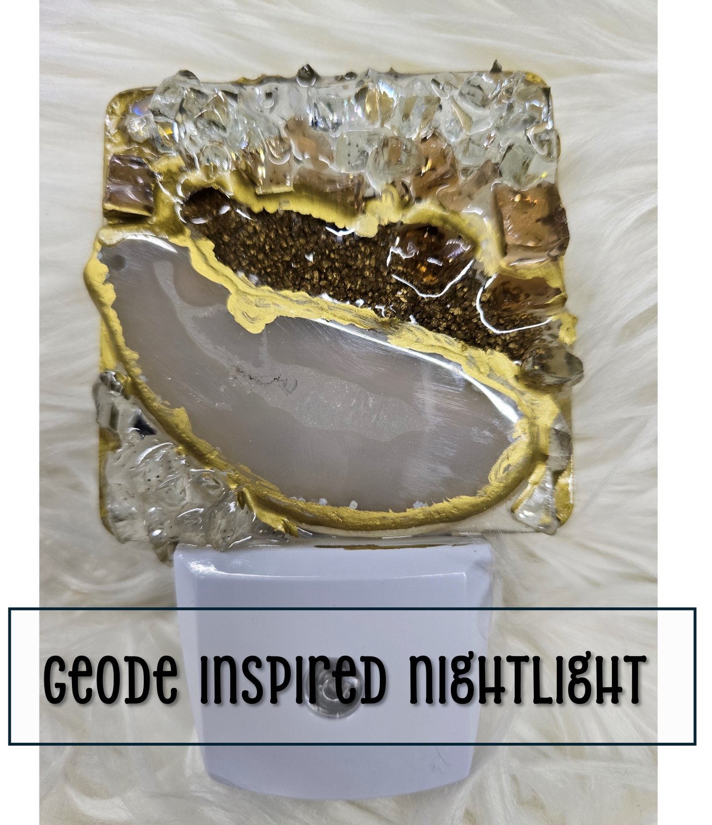 3/21 - Geode Inspired Nightlight - 7PM ** Fundraiser **