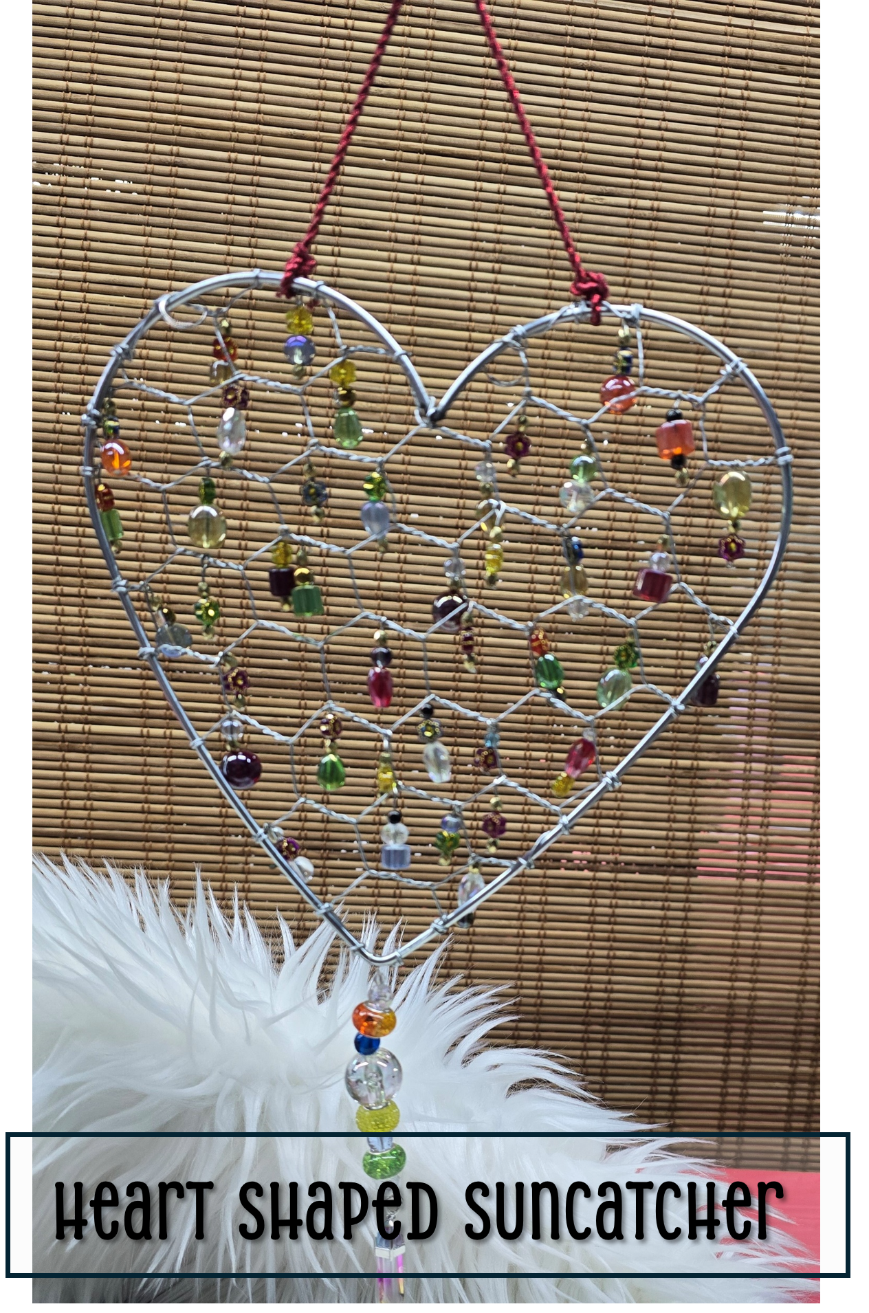 2/20 Heart Bead Suncatcher - 7pm