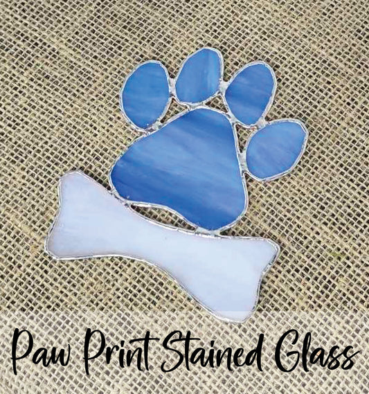 10/30 Paw Print Stained Glass Workshop BOOSTER @7PM