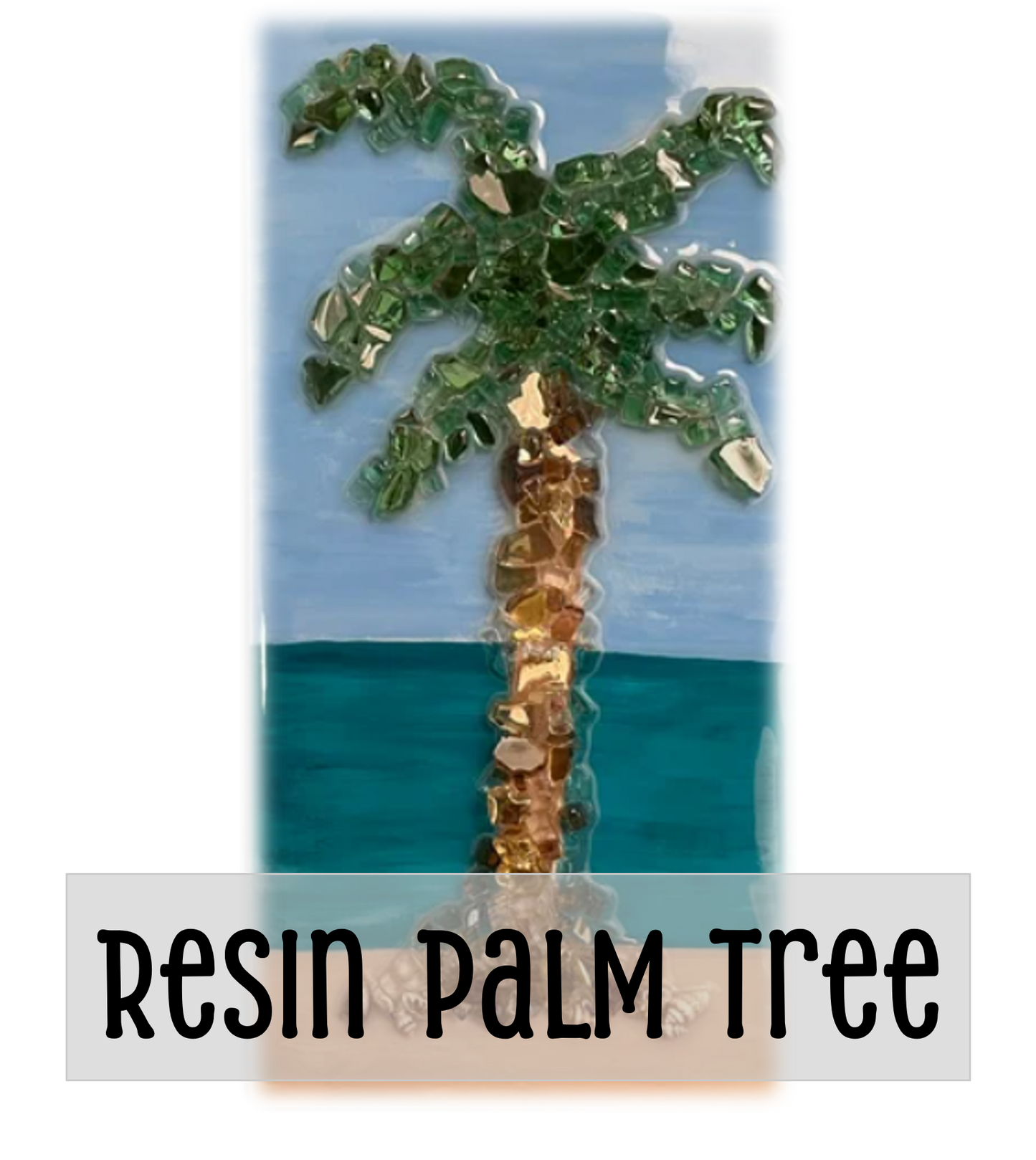 01/17 - Resin Palm Tree - 7PM