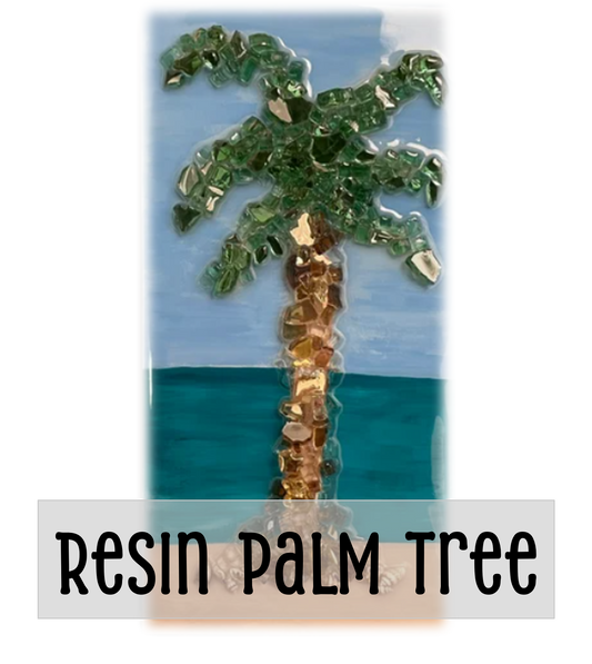 01/17 - Resin Palm Tree - 7PM